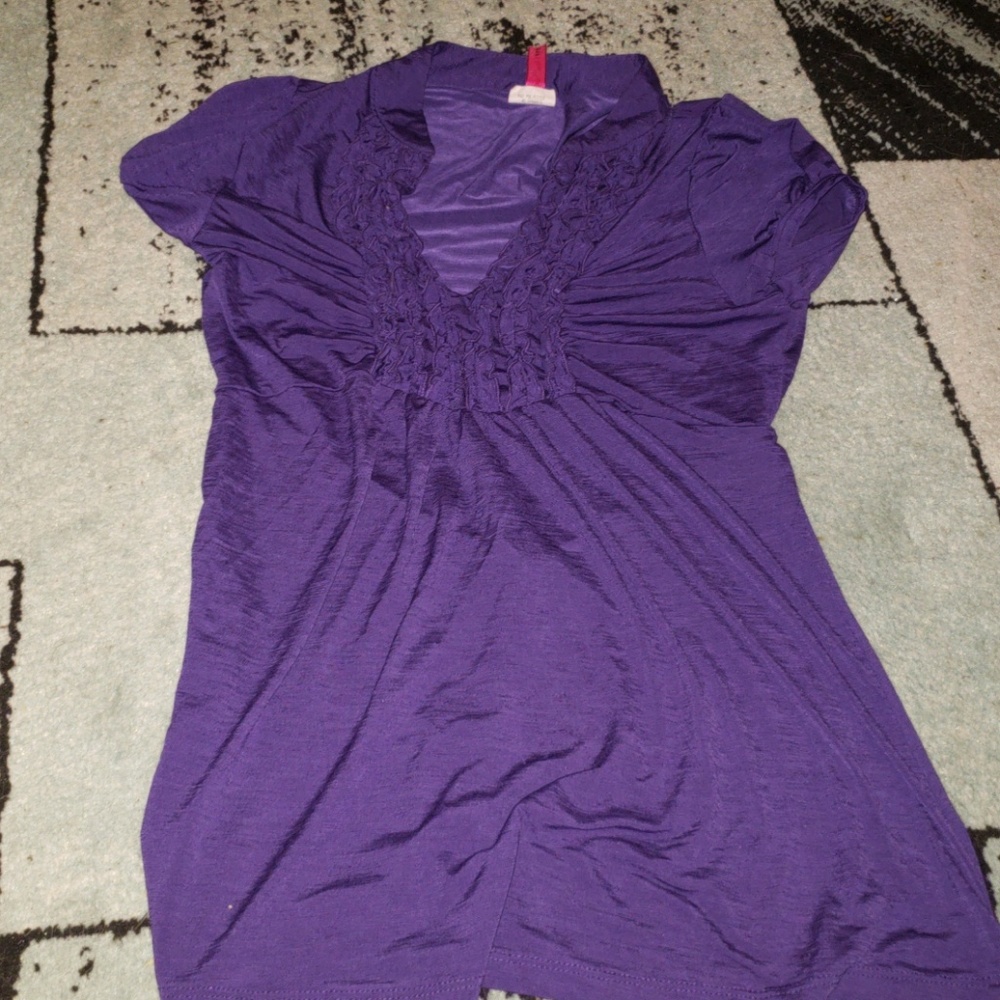 Purple blouse